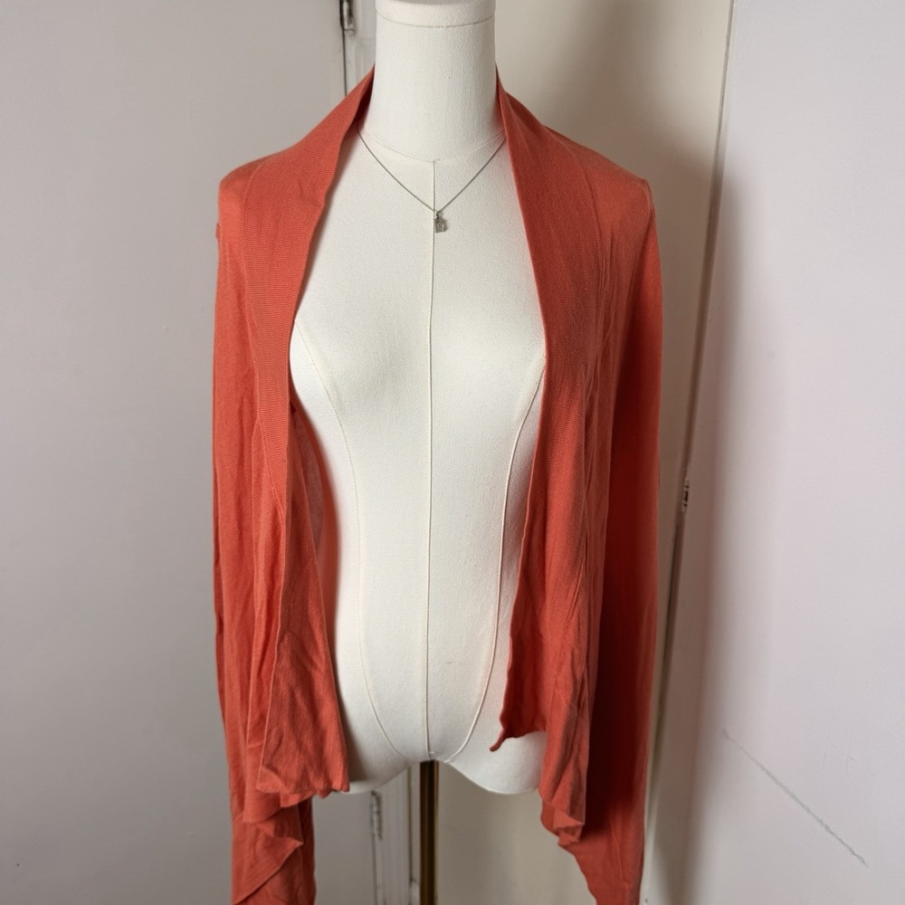 Brand New- Saks Fifth Avenue Cashmere Long Open Front Cardigan Womens (Size M)
